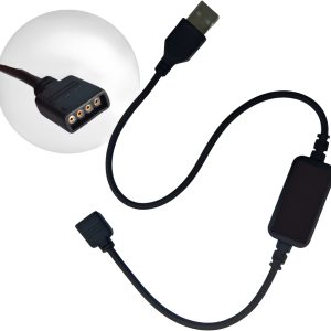Controlador Bluetooth Usb Para Tira Con Luces De Led Rgb 5v