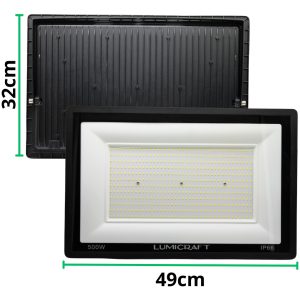 Alternative view of Super Reflector Led 500w (5000w De Potencia) Uso Exteriores