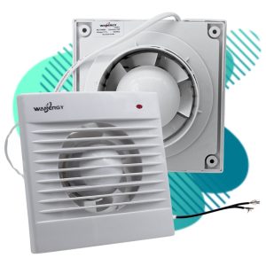 Alternative view of Extractor De Aire Empotrable Para Baño 15w Color Blanco