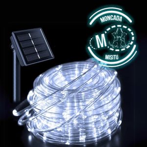 Alternative view of Super Serie Navideña Manguera Led Recarga Solar P Jardin 14m