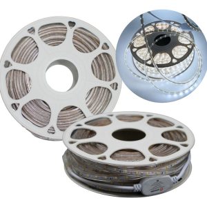25 Mts De Manguera Tira Led 127v Impermeable Smd 180w