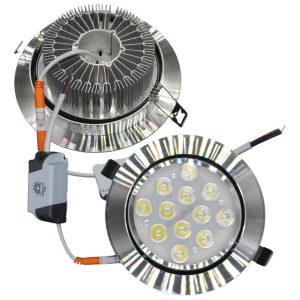 Alternative view of Paquete De 10 Lamparas Led Satinadas 12w Dirigible Empotrar