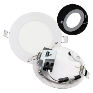 Lampara Led Empotrar 6w Redonda Luz Blanca 12 Cm Bote Medio