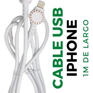 Alternative view of Paquete De 50 Cables Para iPhone Lighthing 5a Antinudos Sync
