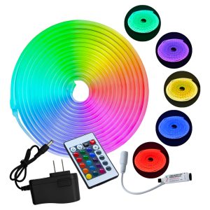 Manguera Neon Led Rgb Multicolor Control Remoto Corte 2.5 Cm