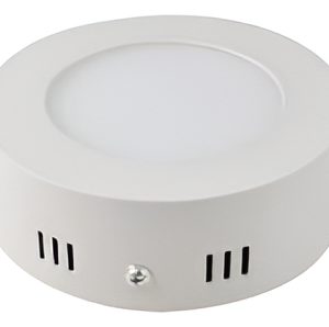 Lámpara Led Sobreponer 6w 6500k Luz Blanca 12cm