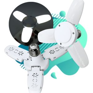 Foco Dirigible Mini Aspas 24w Luz Blanca E27 Direccional