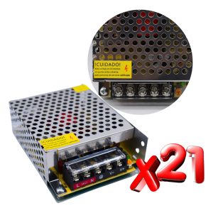 Alternative view of Kit 21pz Fuente De Poder 24 Volts Pontencia 60w Multivoltaje