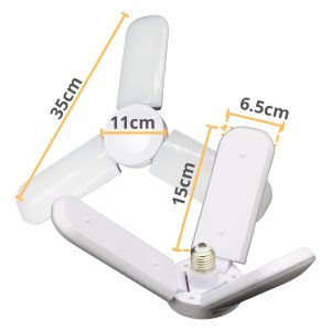 Alternative view of Foco Led De Aspas Dirigibles 50w Super Potente (250w) Ahorra
