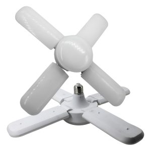Foco Led 55w Super Potente Dirigible 4 Aspas Luz Al Centro