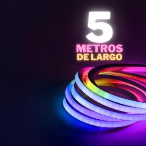 Alternative view of Super Neon Flex Smart Pixel 5 Metros Multicolor Rgb