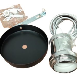 Lampara Soquet Industrial Vintage Decorativo Con Foco Led
