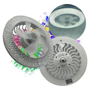 Alternative view of Foco Led Ventilador Multifuncion 21 W (6500 K) Fan Light