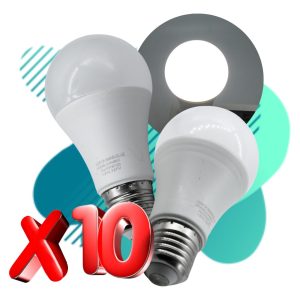 Alternative view of Paquete De 10 Focos Led 15w Luz Blanca Gran Iluminacion E27