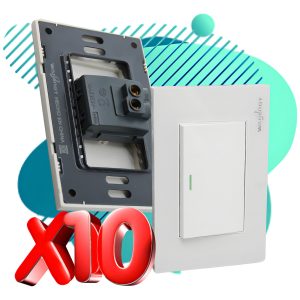Alternative view of Paquete De 10 Placas Con Apagador Sencillo