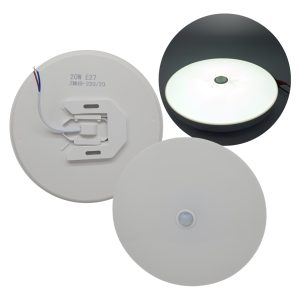 Lampara Con Sensor De Movimiento Sobreponer Led 18w (150w)