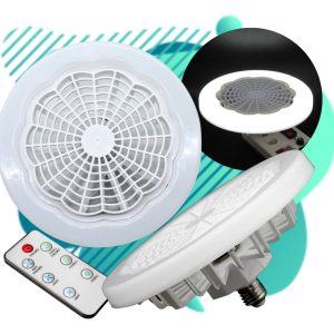 Alternative view of Foco Led Ventilador Multifuncion 30 W (6500 K) Fan Light
