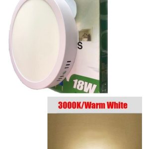 Alternative view of 33 Lamparas Panel De Sobreponer Led Luz Calida 18w (150)w
