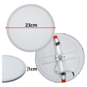 Alternative view of Lampara Led 20w Ajustable Para Bote O Plafon, Spot Empotrar