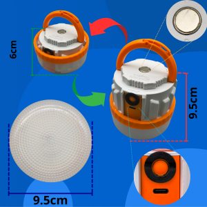 Alternative view of Foco Emergencia Recargable 30w Led Luz Blanca 1200lm
