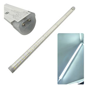 Regleta Tubo Led Doble Tira 18w 60cm Con Conectores Full