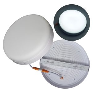 Lampara Led Sobreponer Súper Potente Tip Aspirina 24w (200w) Estructura Blanco
