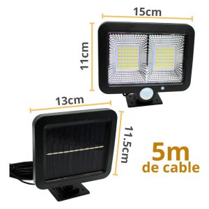 Alternative view of Reflector Solar Led 45w (400w) S Potente Panel Solar Control