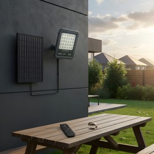 Increible Reflector Panel Solar Led 500w Con Control Remoto