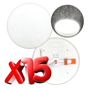 Panel Spot 15 Ajustable Led 30w Bote, Plafón O Registro.