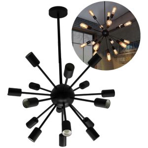 Lampara Candil Colgante Satelite16 Luces Minimalista Vintage