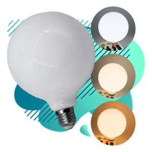 Alternative view of Super Foco Led Ahorrador Tipo Globo 16w G125 3 Tonos De Luz