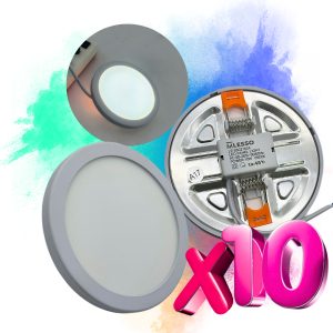 Alternative view of Paquete 10 Lamparas 10w Luz Blanca Led 6500k