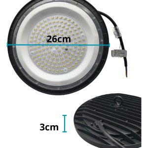 Alternative view of Super Lampara Led Industrial T/ Campana Ufo 100w Hq