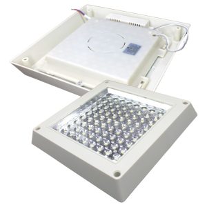 Lampara Led Sobreponer Cuadrada De 10w Blanco Frio
