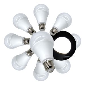 Alternative view of Pack De 10 Focos Led 15w Luz Blanca Gran Iluminación A19 E27