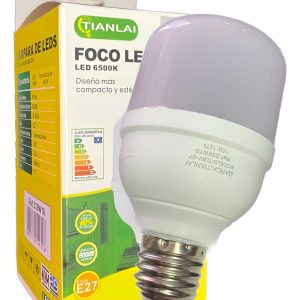Paquete De 10 Focos Súper Led Tipo Bala 10w (100w) Luz Blanc
