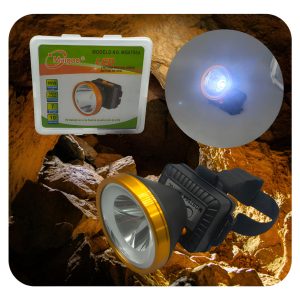 Lampara Led Tipo Minero 80 W Recargable Luz Blanco Linterna