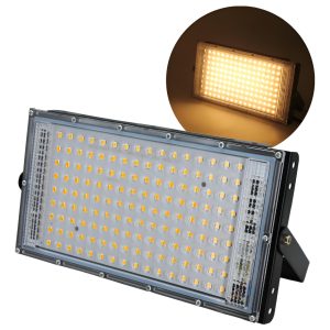 Super Reflector Led 150w Lupa Exterior Luz Blanca Calida