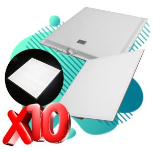 Alternative view of Panel Led 60x60 48w 10 Pzs Blanco Frío 6500k