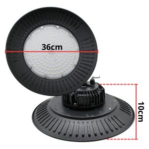 Alternative view of Super Lampara Led Industrial Tipo Ufo Campana 150w