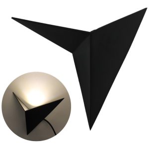 Lampara Arbotante Minimalista Triangular Vintage 3000k