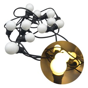 Increible Serie Luces Led Bulbo 5m Guirnalda Con 10 Focos