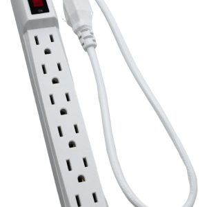 Pack 10 Multicontacto Pro-electrico Contra Picos 6 Salidas