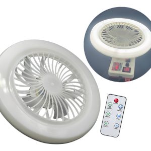 Paquete 10 Focos Led Ventilador Multifuncion 30 W (6500k)