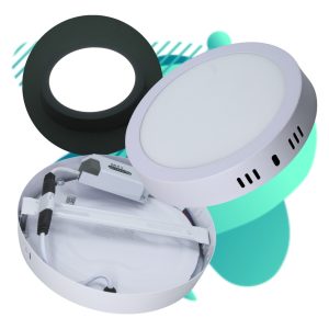 Lampara De Sobreponer Led 12w (100w)