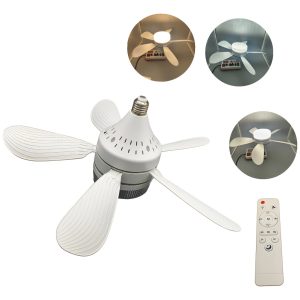 Foco Led Ventilador Multifuncion 3 Tonos Fan Light