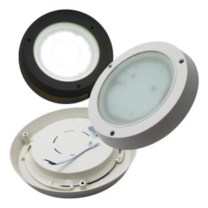 Pack De 10 Lampara De Sobreponer Led 18w (150w) 22 Cm Blanca