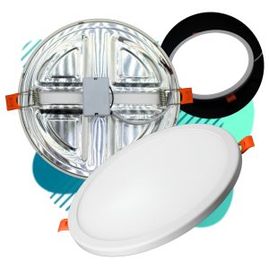 Paquete De 15 Panel Ajustable Led 15w Bote Plafon O Registro