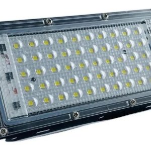 Reflector Led 30w Luminario Exterior R18w30mm30 Tianlai Slim Carcasa Negro Luz Blanco Frío
