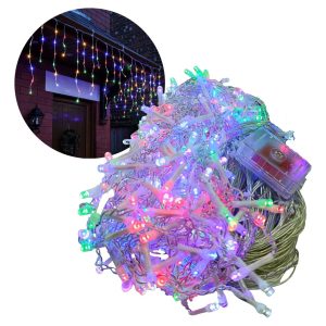 Alternative view of Serie Cascada Navidad De 300led 6mt Multicolor 8 Efectos.